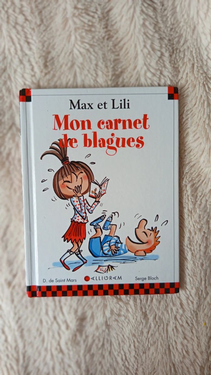 Mon carnet de blagues🔸Max & Lili