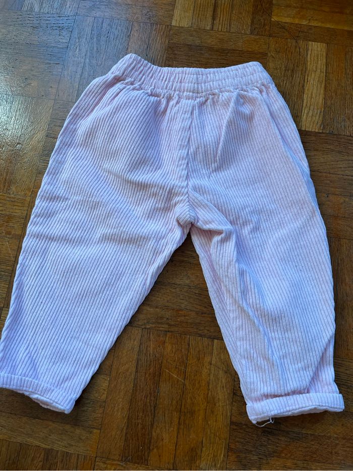 Pantalon rose 12 mois - photo numéro 4