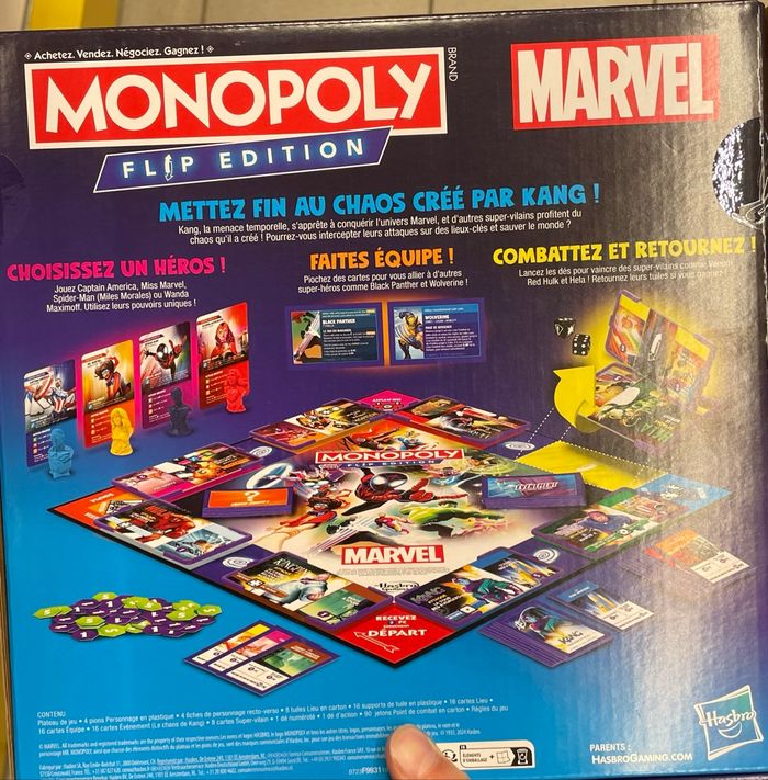 Monopoly Marvel - photo numéro 2