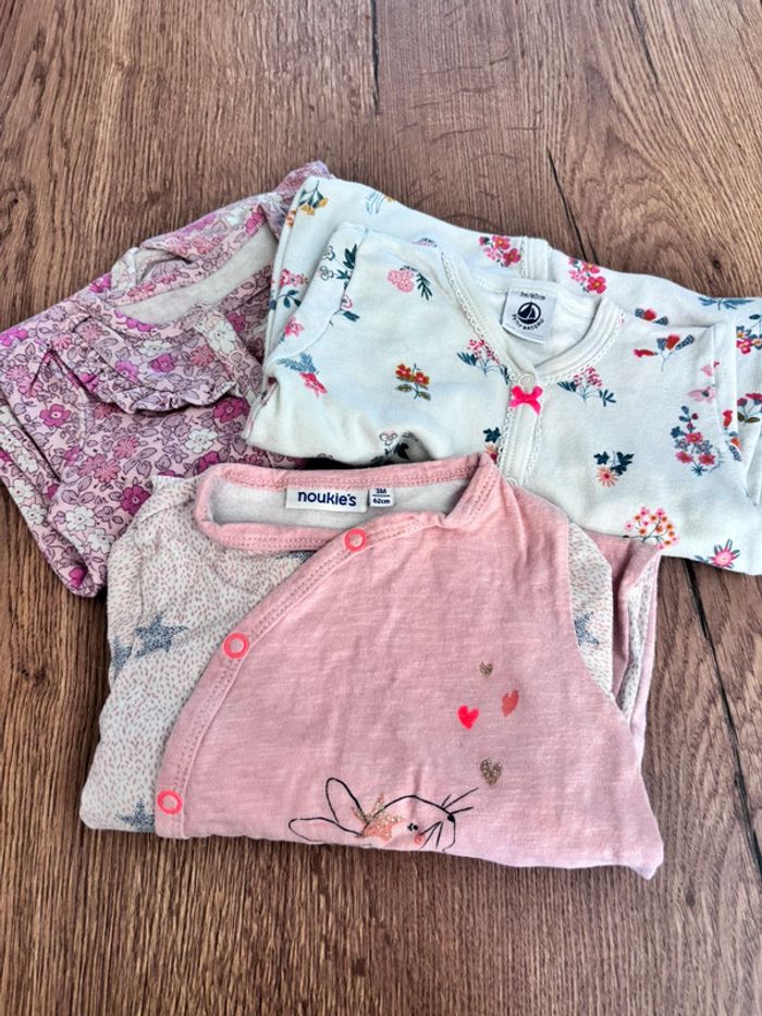 Lot de 3 pyjamas mi saison