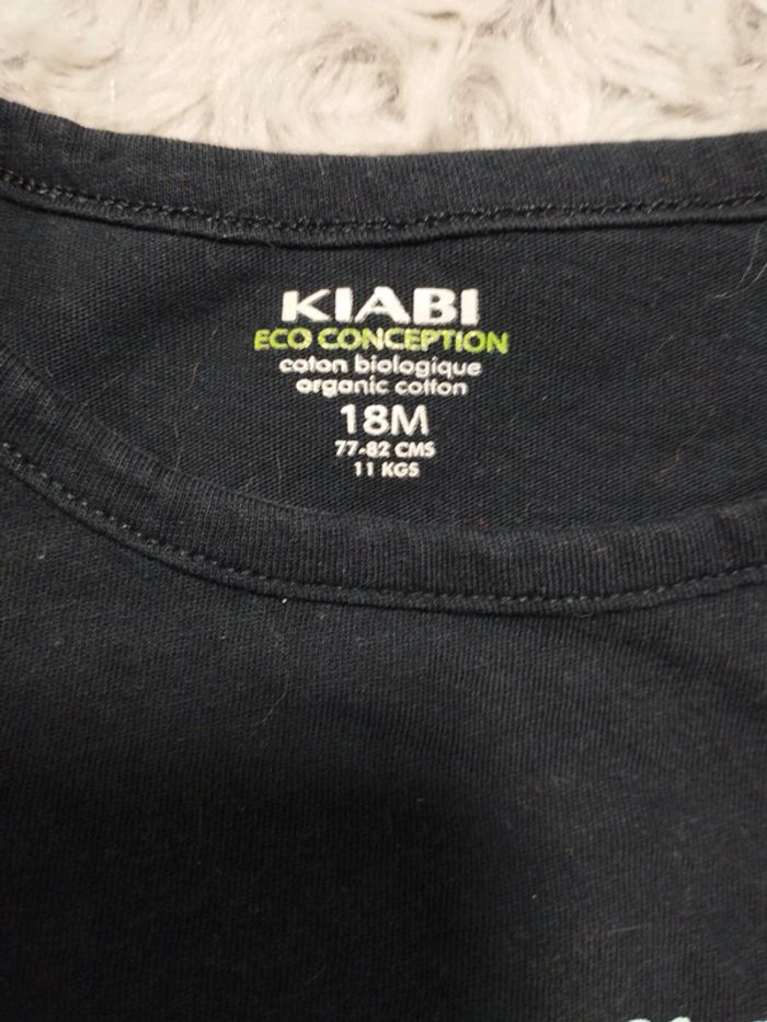 Lot de 2 t-shirts manches courtes 18 mois - photo numéro 5