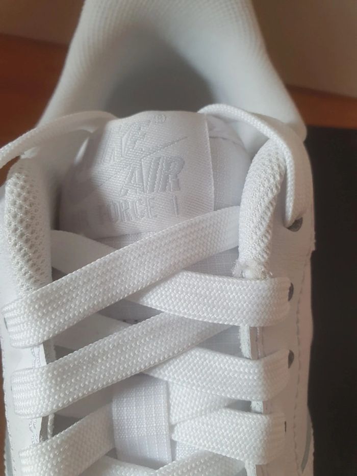 Nike Air Force 1 "full white"(36.5) - photo numéro 6