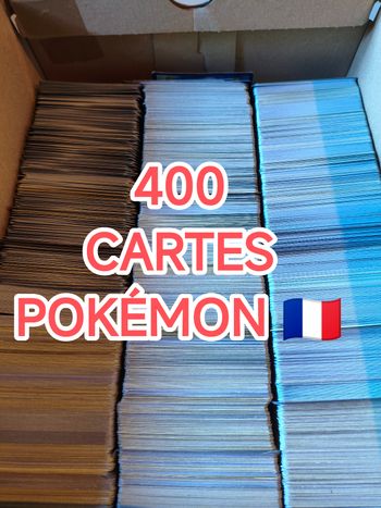 400 cartes Pokémon 