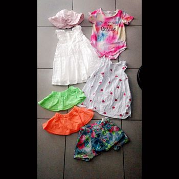 🔥 LOT 7 pièces bébé fille 9 mois