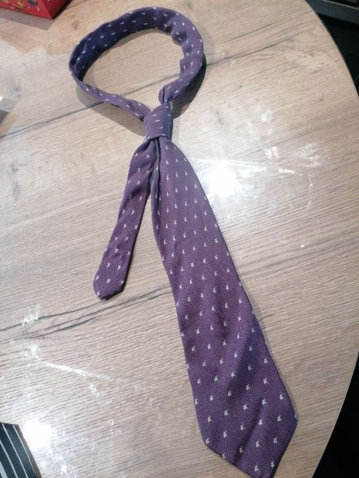 Cravate 100% soie dans l'état