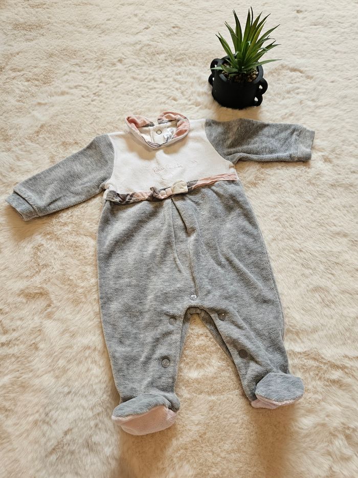 🌟 Pierre Cardin / Bidibimbo - lot de 2 pyjamas 1 pièce - Taille 1/3 mois - photo numéro 3