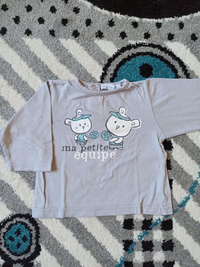 Lot de 2 t-shirts - 6 mois - photo numéro 2