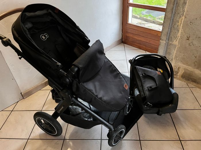 Poussette kinderkraft b tour 3 en 1