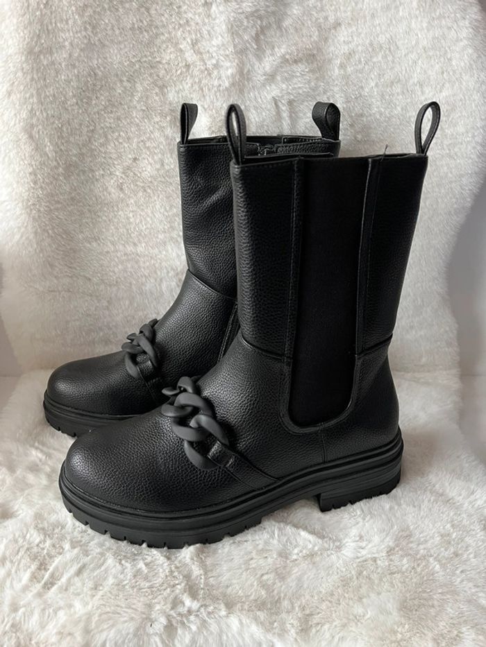 Bottines noires oxmox 40