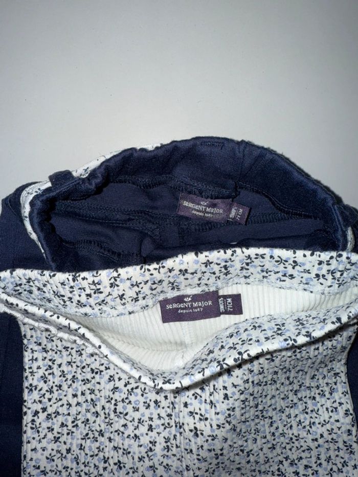 Deux pantalons sergent major 9 mois - photo numéro 4