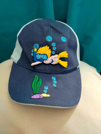 Casquette enfant thème plongée – 2 tailles disponibles