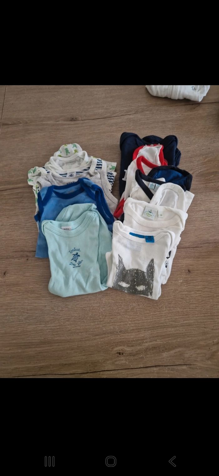 Lot +70 vêtements bébé garcons 3 mois - photo numéro 3