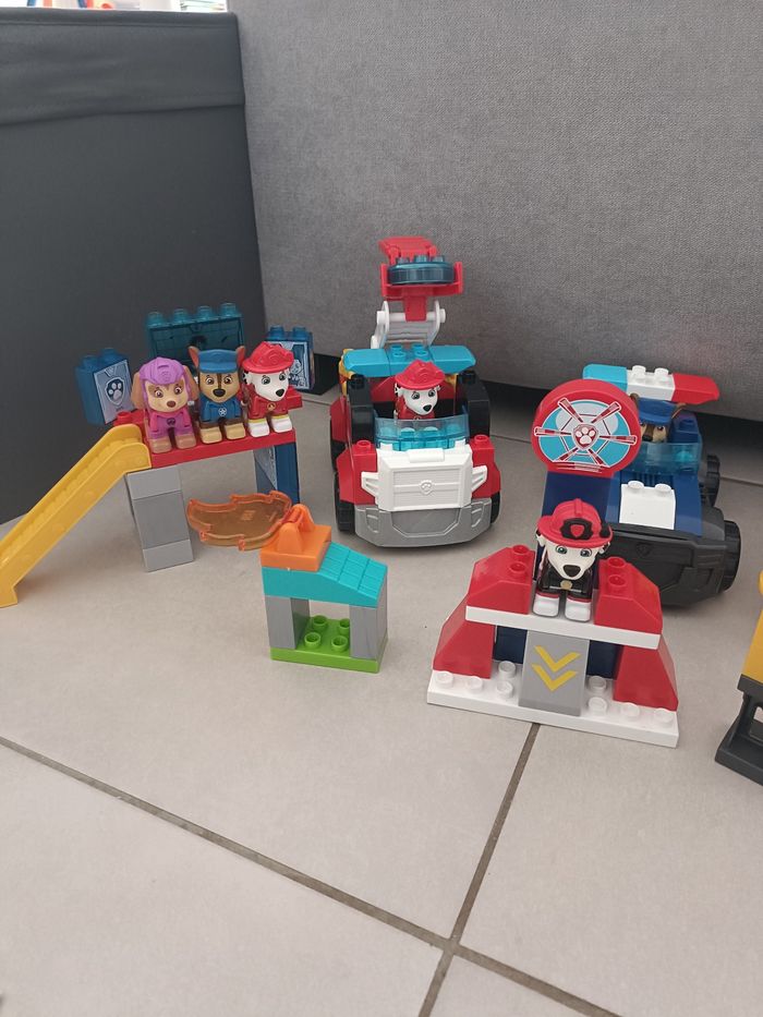 Le lot de méga blocks pat patrouille
