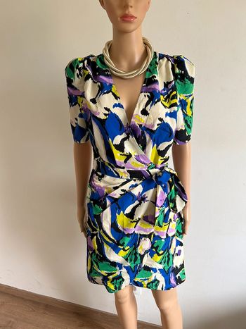 Robe portefeuille neuve à manches courtes Morgan taille 34 (valeur 80€)