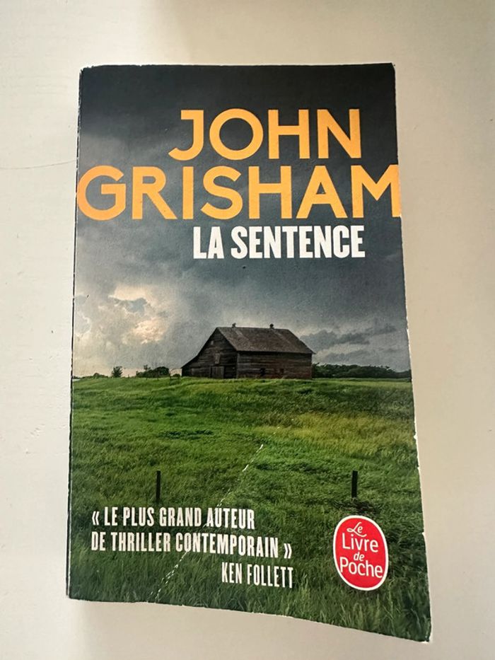 Livre La Sentence de John Grisham