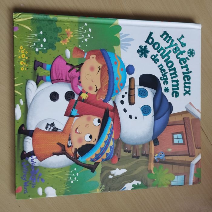 Livre enfants Le mystérieux bonhomme de neige