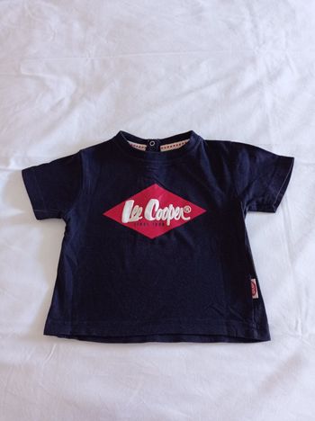 T-shirt bleu foncé les Cooper