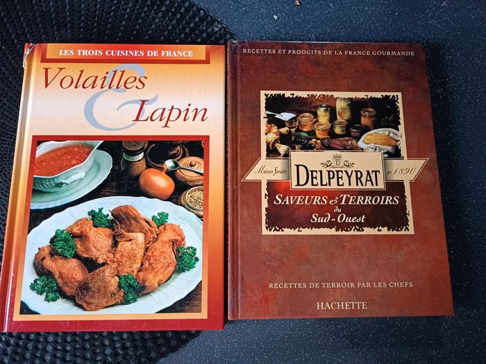 Lot livres de cuisine