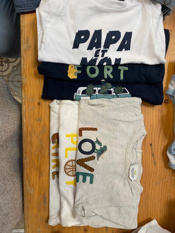 Lot t-shirt manches longues