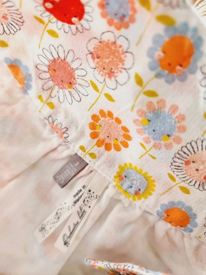 Ensemble été bébé fille 3mois barboteuse - photo numéro 4