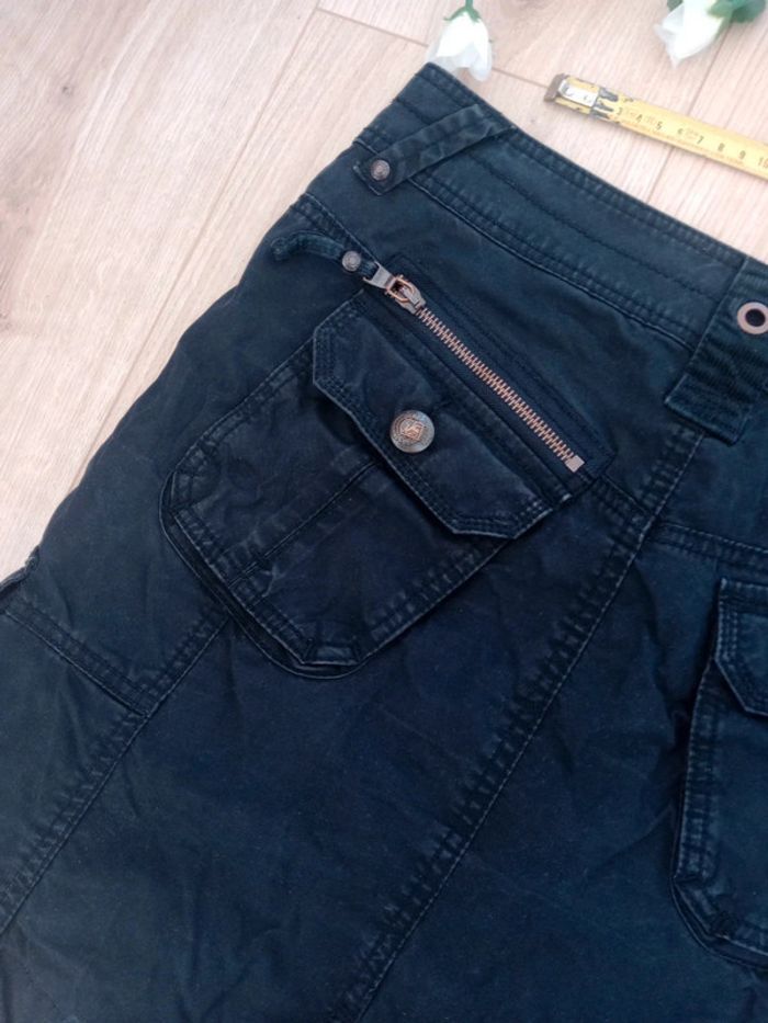 Jupe 40 noire type délavé c88 - photo numéro 13