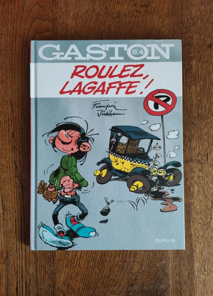 Bd bande dessinée Gaston Lagaffe roulez Lagaffe neuve