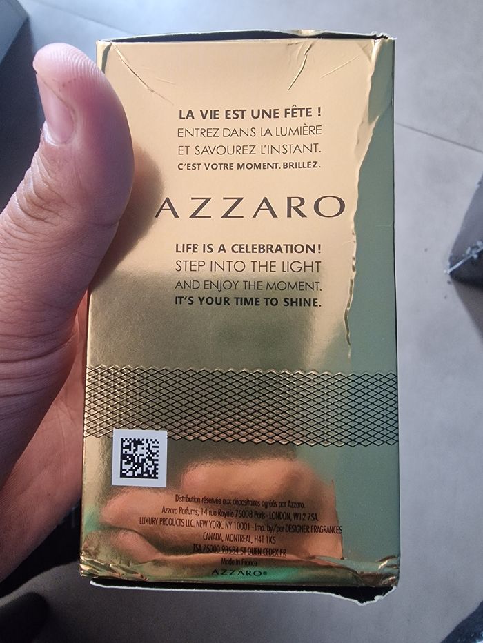 Parfum azzaro wanted gold - photo numéro 2