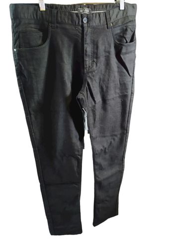 Pantalon droit habillé noir Armand Thiery