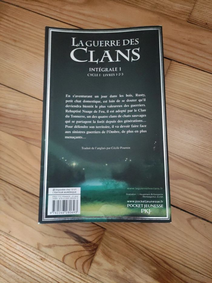 La guerre des clans intégrale 1 cycle 1 livre 1 2 3 - photo numéro 2