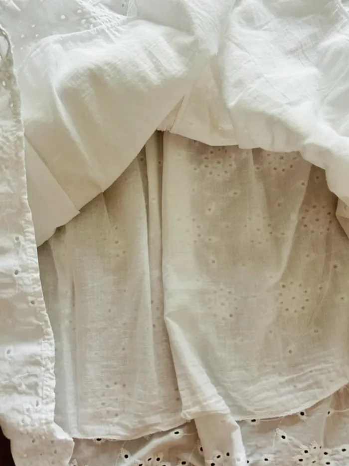 2 robes broderie et anglaise - photo numéro 6