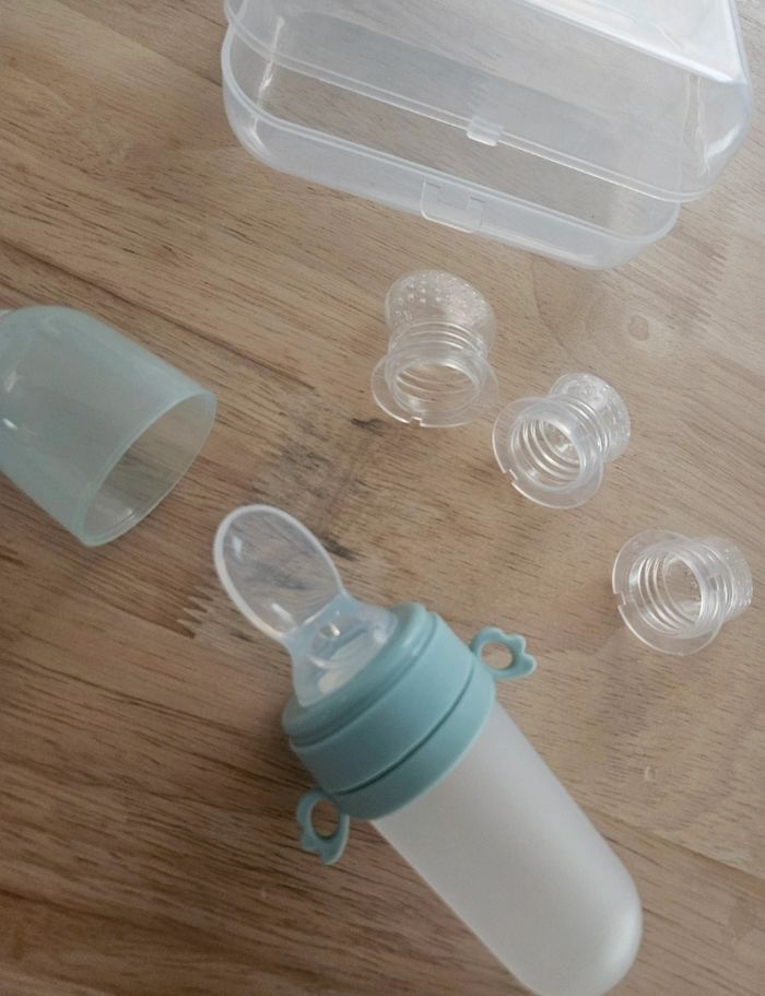 Grignoteuse bébé avec cuillère à panade - photo numéro 2