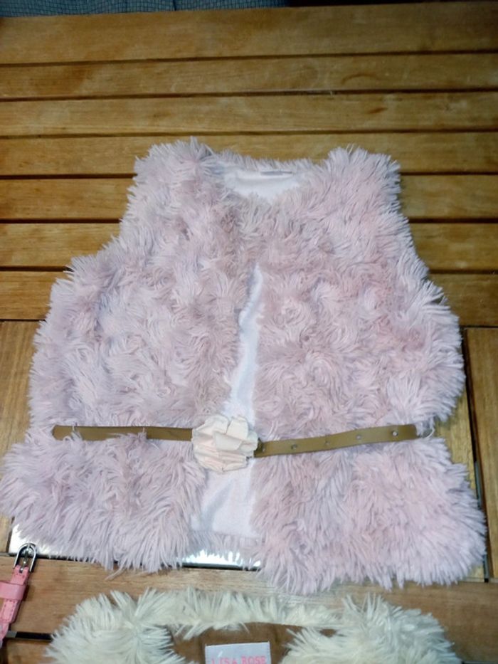 Lot de 2 gilets T 3 ans 98 cm - photo numéro 7