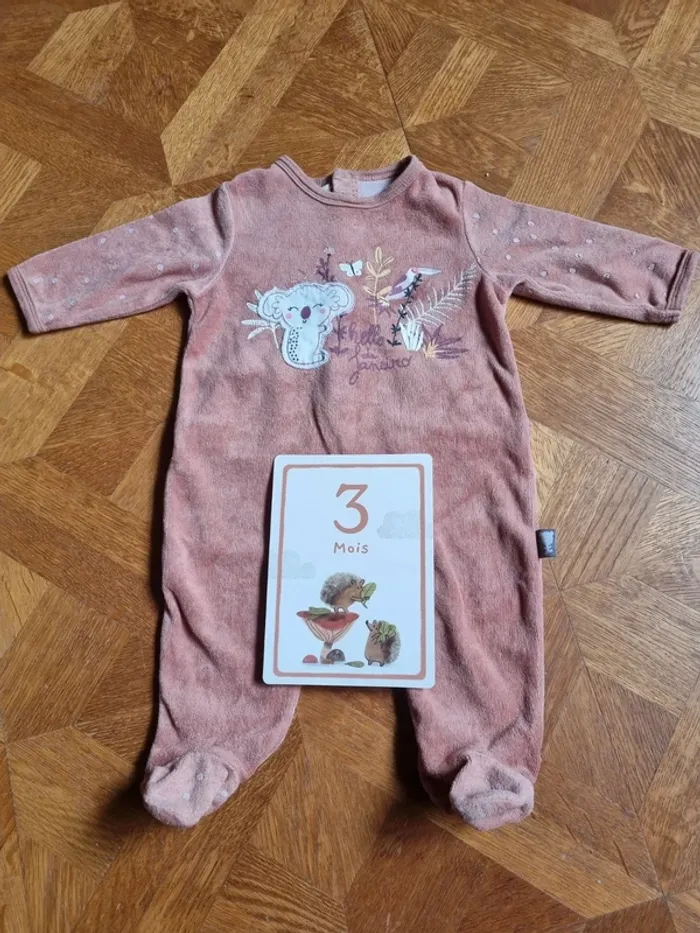 Pyjamas hiver 3 mois