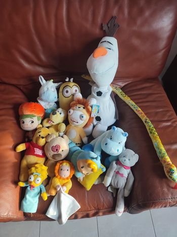 Lot de peluches enfants 