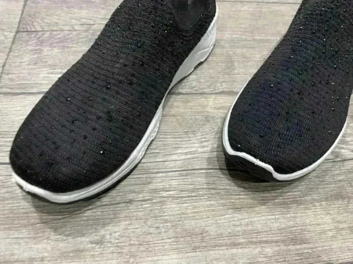 Sneakers à talon compensé Femme noir - photo numéro 3