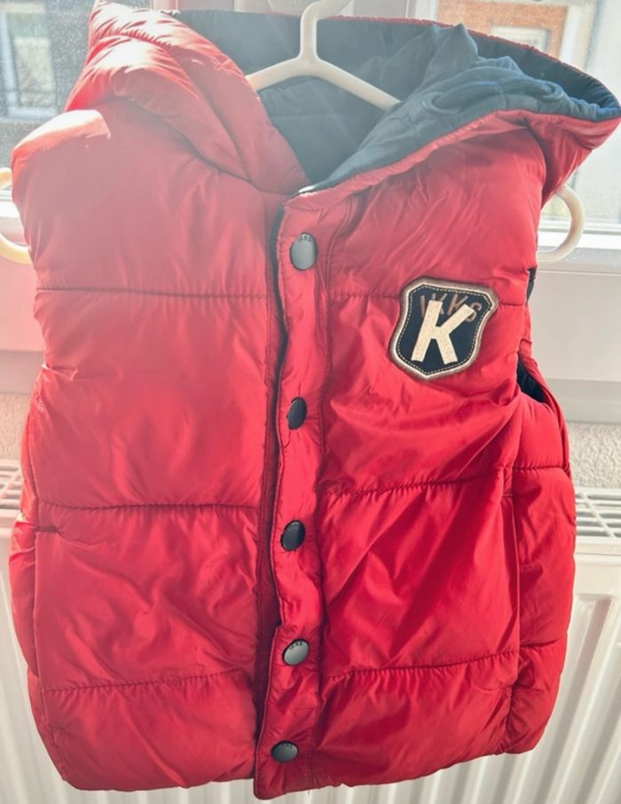 Veste sans manches garçon 18-24 mois
