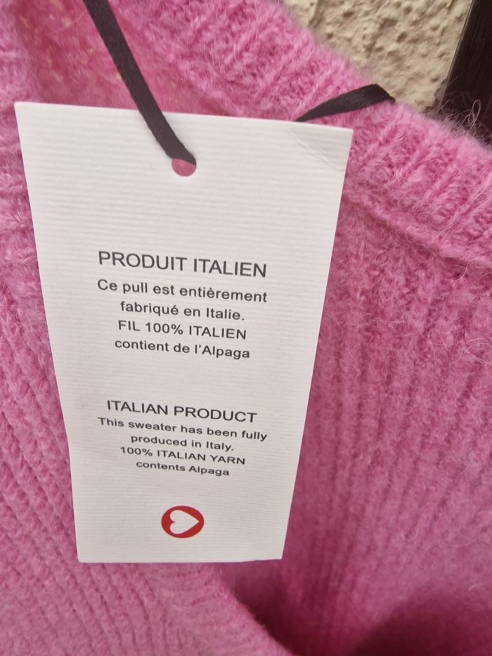 Pull Morgan rose taille 38 - photo numéro 3