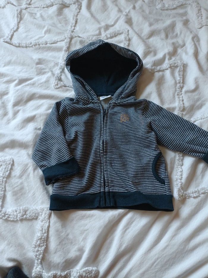 Gilet marinière tape a l'oeil