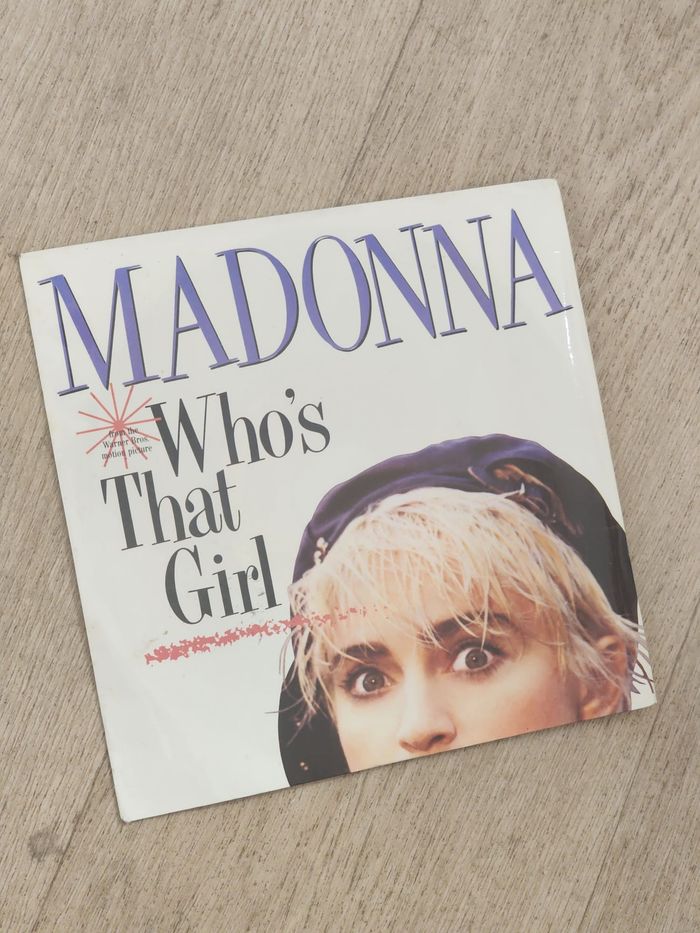 45T – Madonna – Who’s That Girl (1987, Sire/WEA – 928 341-7)