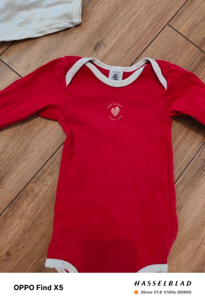 Lot de 2 bodys à manches longues - photo numéro 2