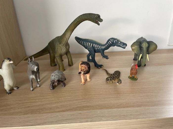 Lot 5: lot de figurines animaux Schleich, Papo et autres - photo numéro 3
