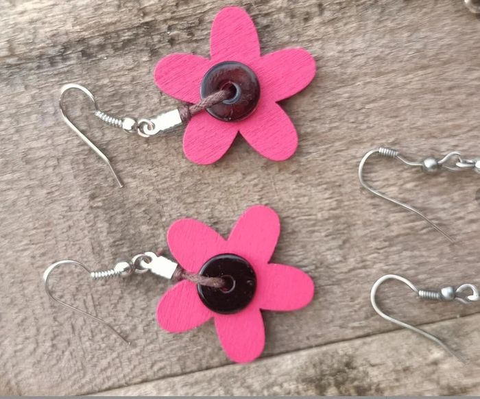 Lot boucles d'oreilles fantaisie - photo numéro 2