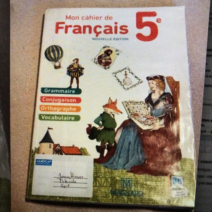 Livre de français