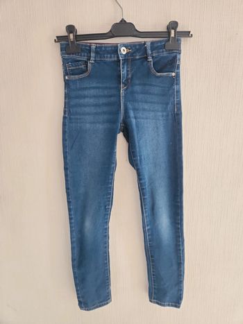 Jean slim skinny bleu Okaïdi 10 ans