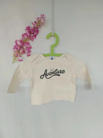 Tee-shirts manches longues Petit Bateau 6 mois