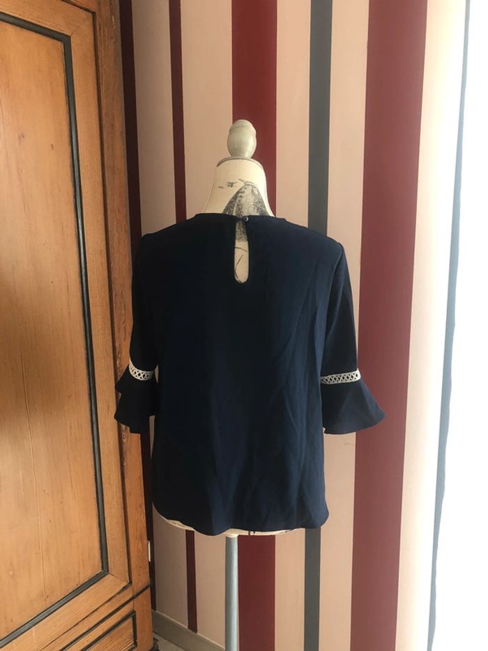 Blouse bleu marine - photo numéro 2