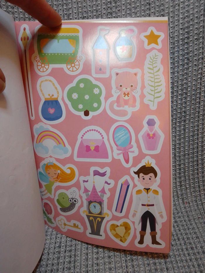 Sticker Book "Princesse" (cœur) - photo numéro 6