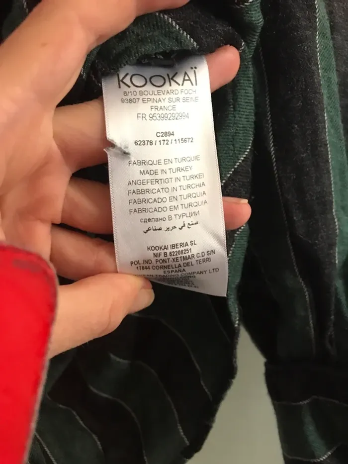 Chemisier kookai - photo numéro 3
