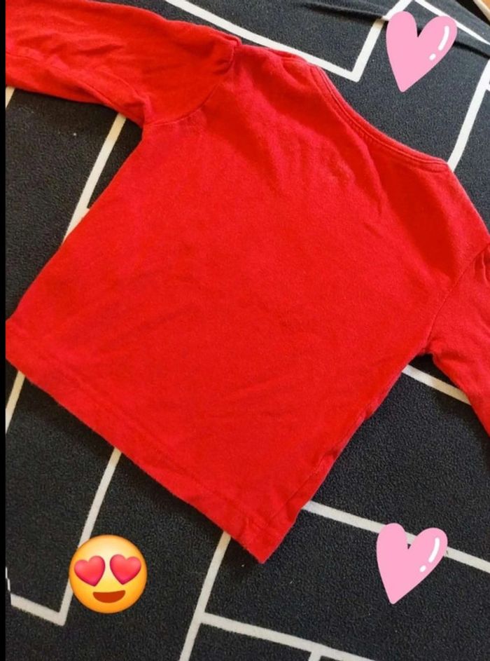 Haut ML T6M rouge - photo numéro 7