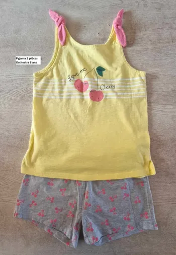 Pyjama fille 8 ans